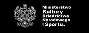 Przycisk do strony internetowej Ministerstwa Dzidzictwa narodowego i Sportu